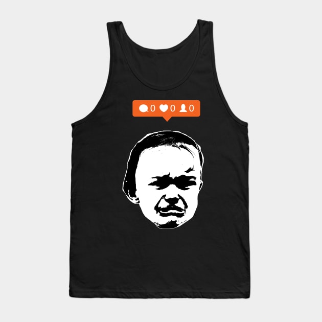 Crybaby Social Media Tank Top by fromherotozero